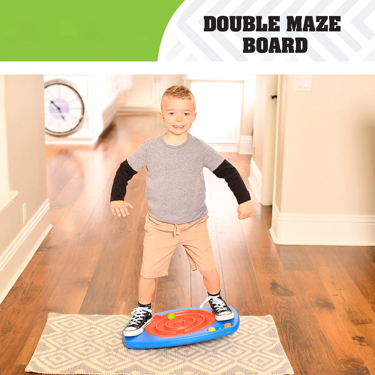 Double-Sided Maze Balance Board for Kids - Image 4