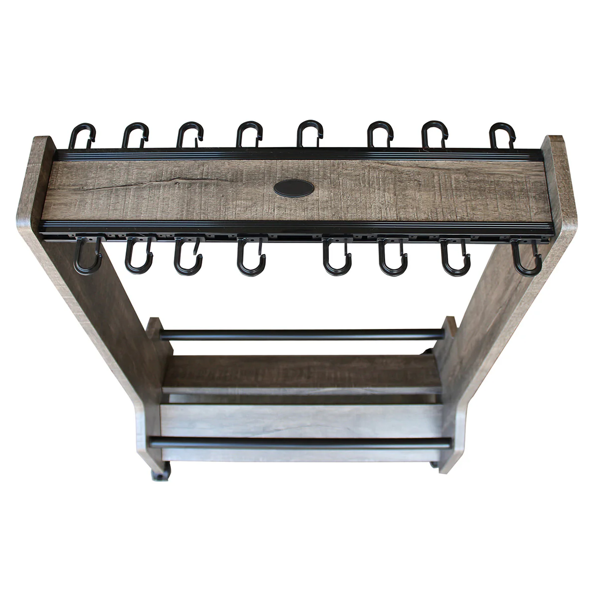 Double Sided Rolling 16 Fishing Rod Rack - Image 3