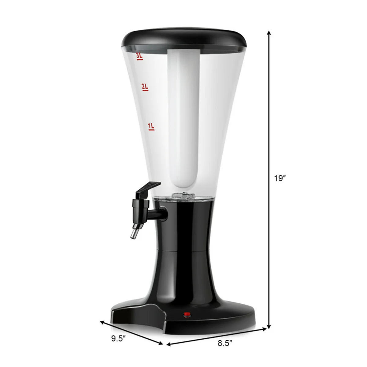 Draft Beer Tower Dispenser with LED Lights (Set of 2) - Image 7