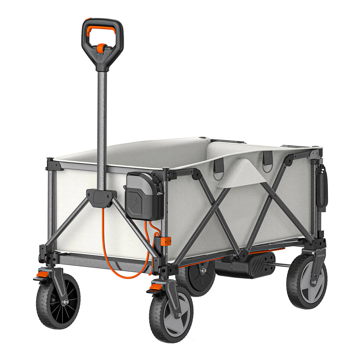 Electric Pull-Assist Utility Wagon - Image 3