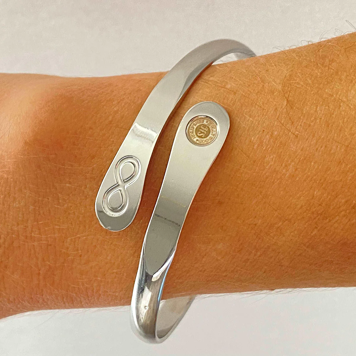 Engraved Friendship Infinity Bracelet