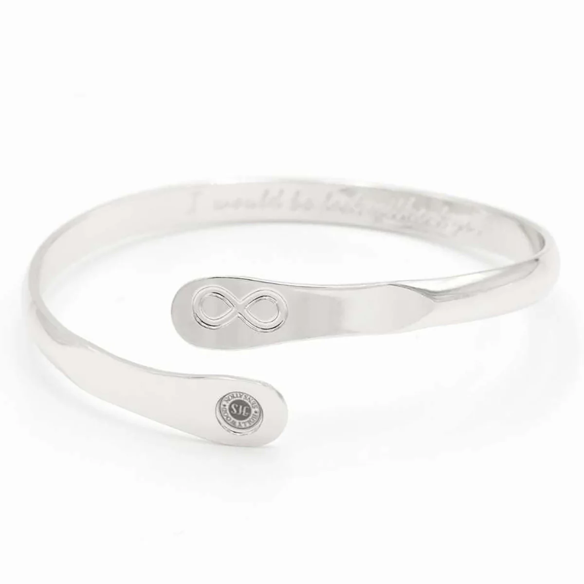 Engraved Friendship Infinity Bracelet - Image 6