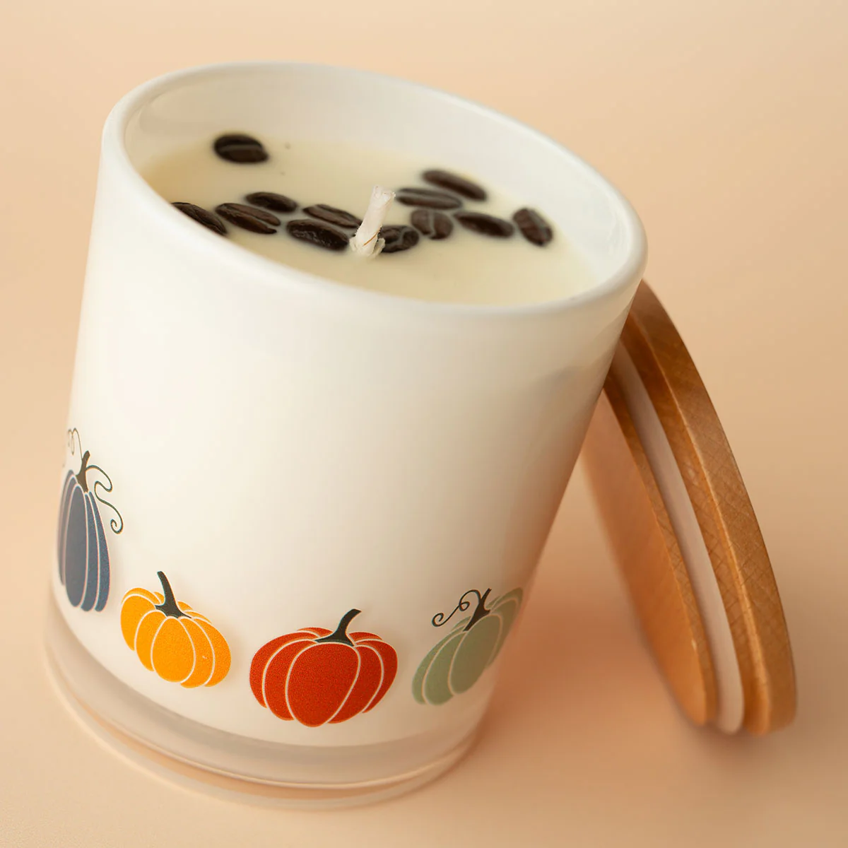 Fall Printed Candle - Pumpkin Wrap - Image 4