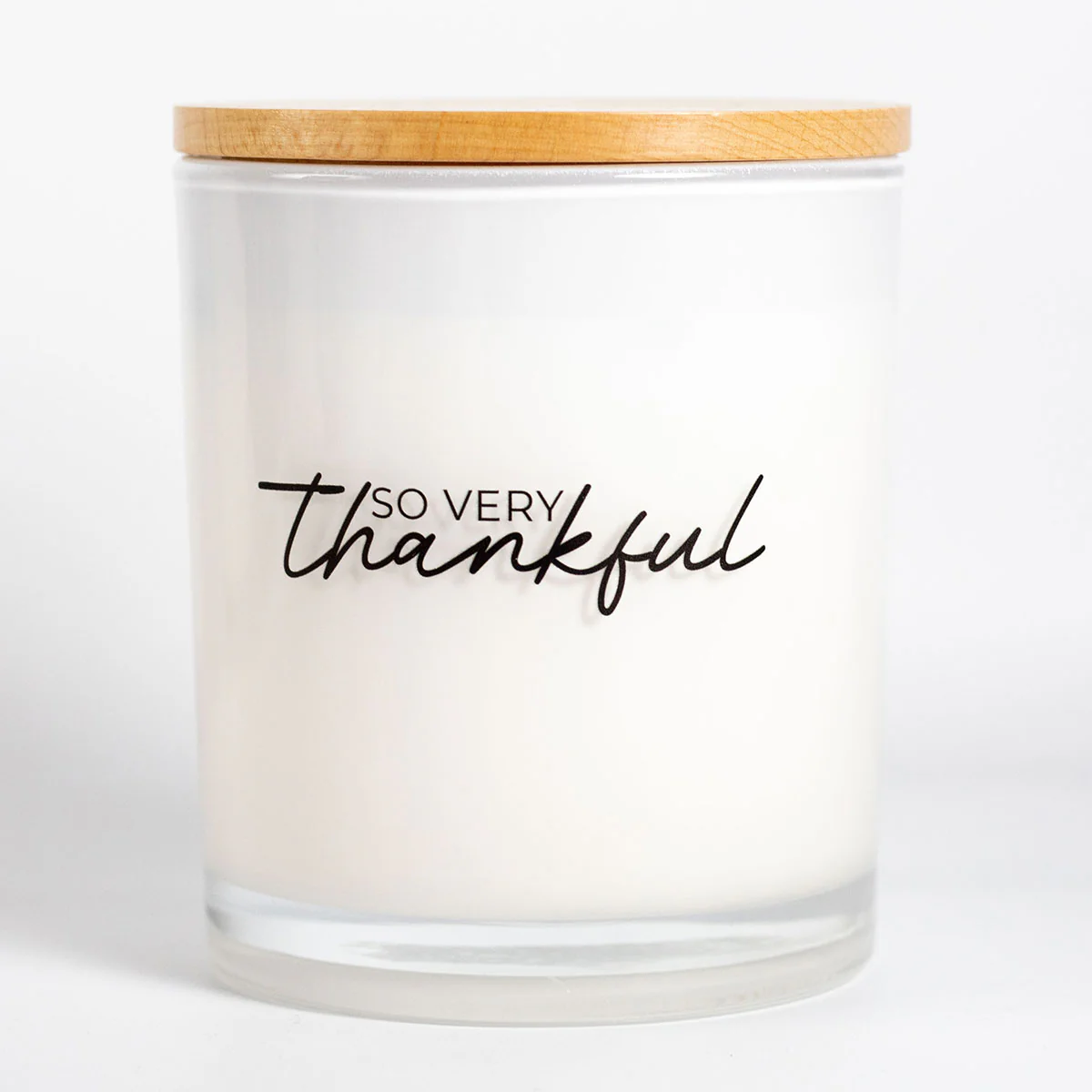 Fall Printed Candle - So Very Thankful - Image 2
