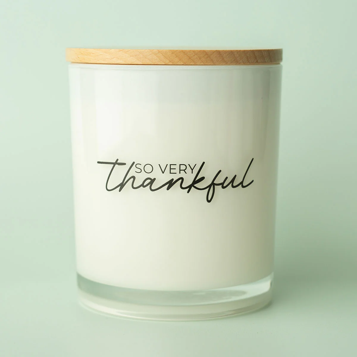Fall Printed Candle - So Very Thankful - Image 3