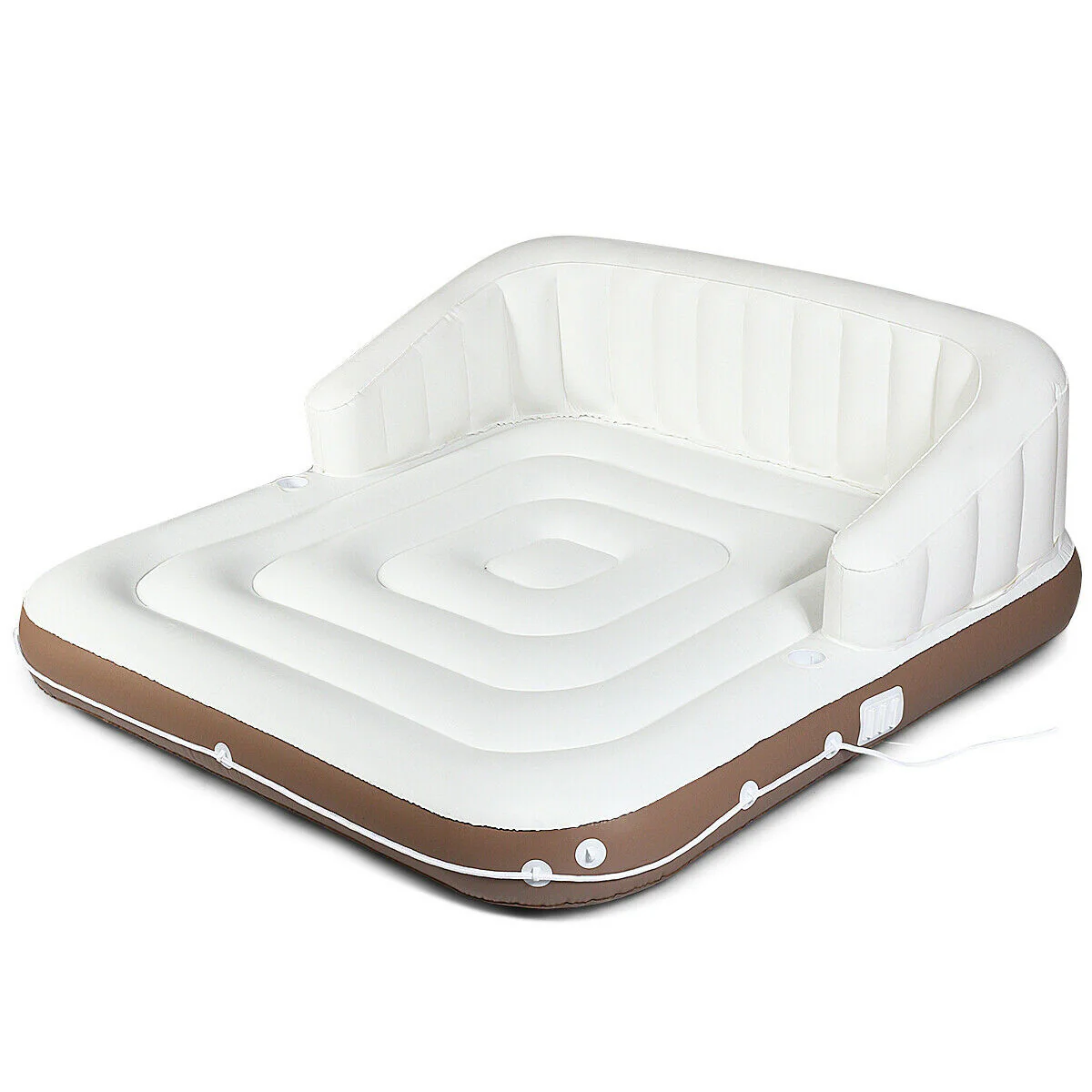 Floating Pool Lounge with Canopy - Image 10