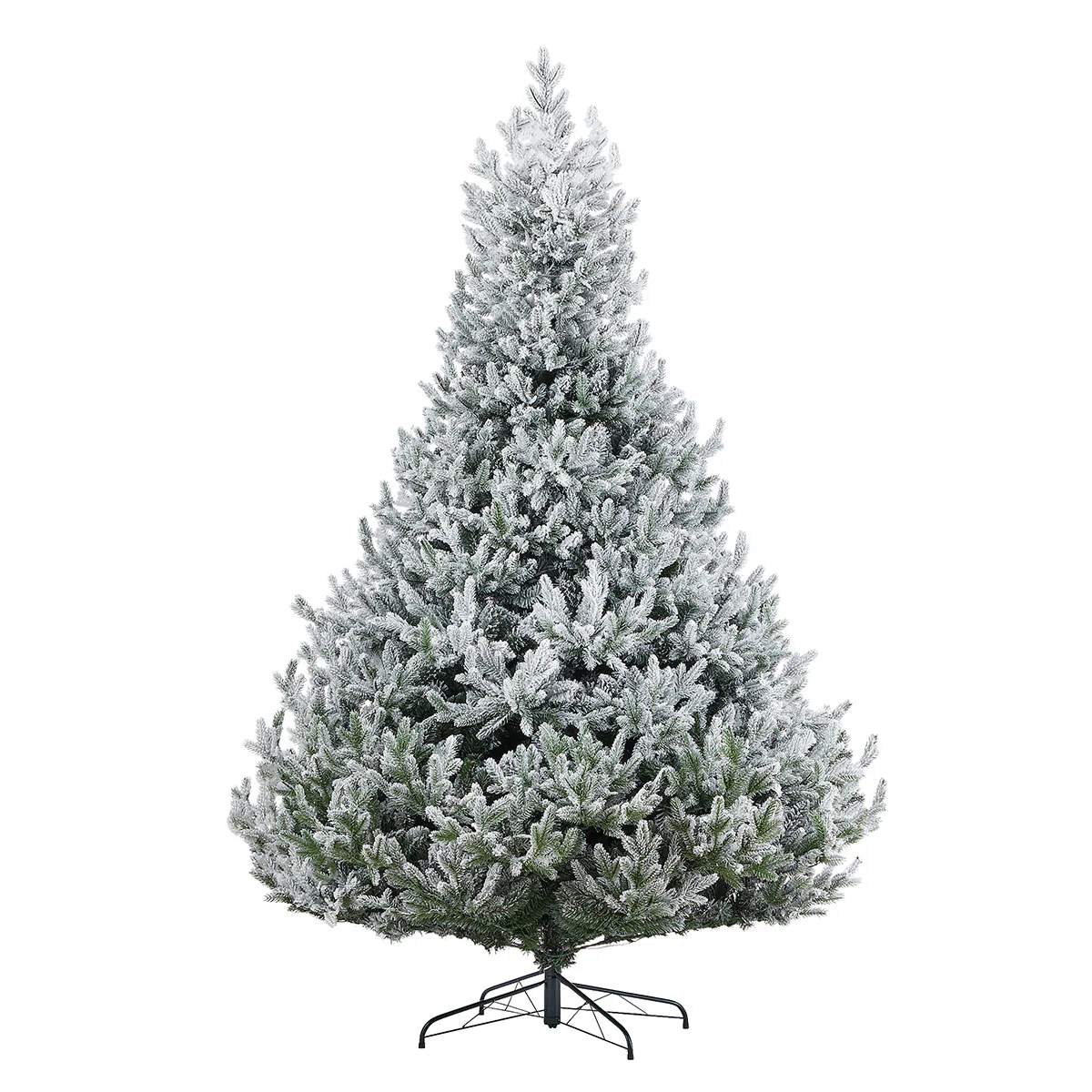 Flocked Frasier Fir Christmas Tree - Image 9