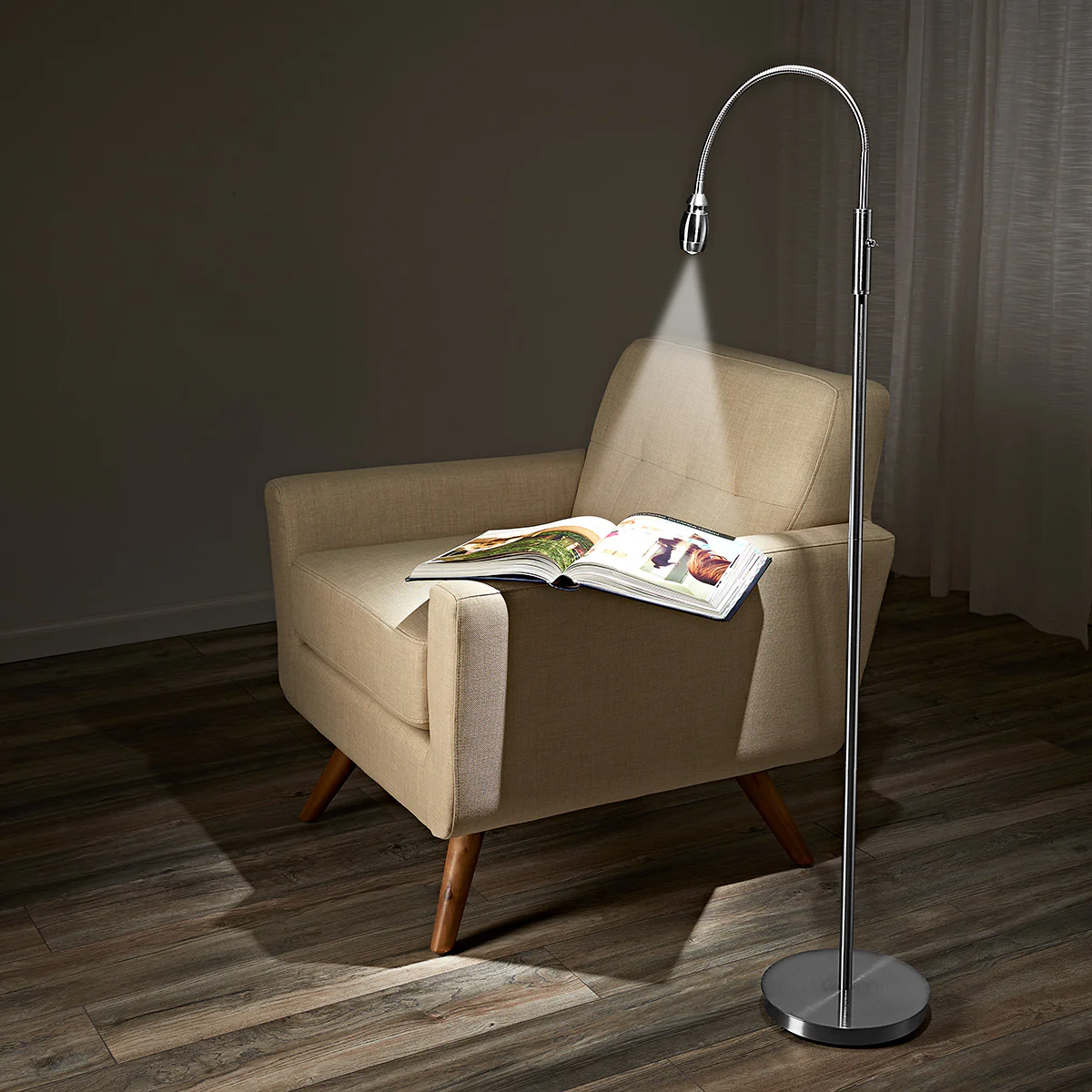 Focused Beam Natural Light Floor Lamp - Image 7