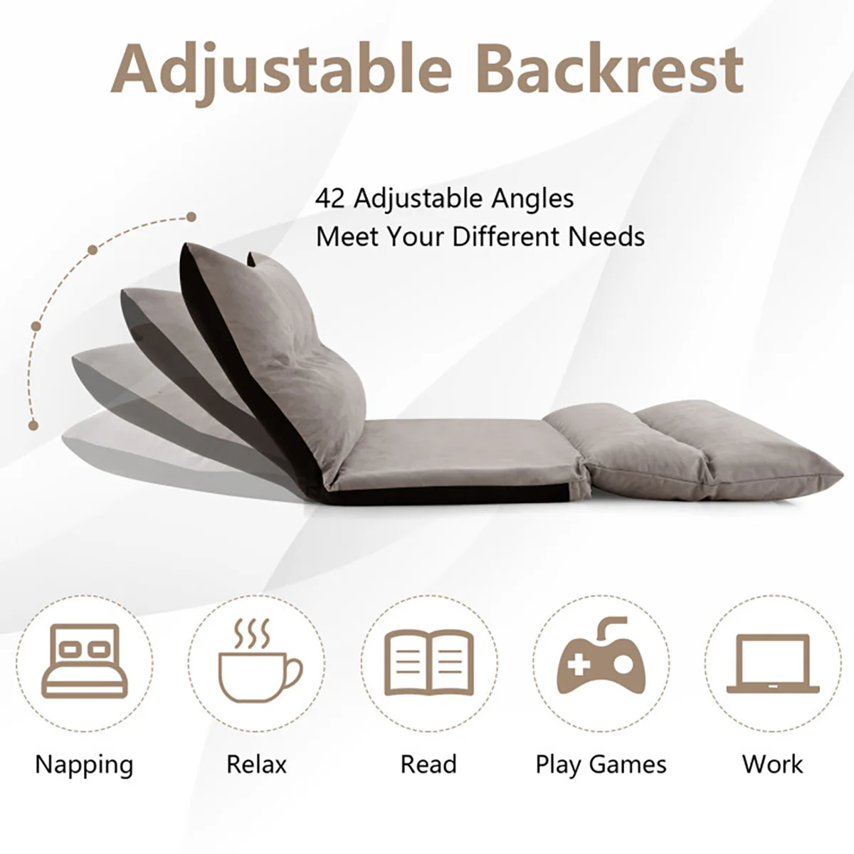Folding Floor Sofa Bed - Image 13