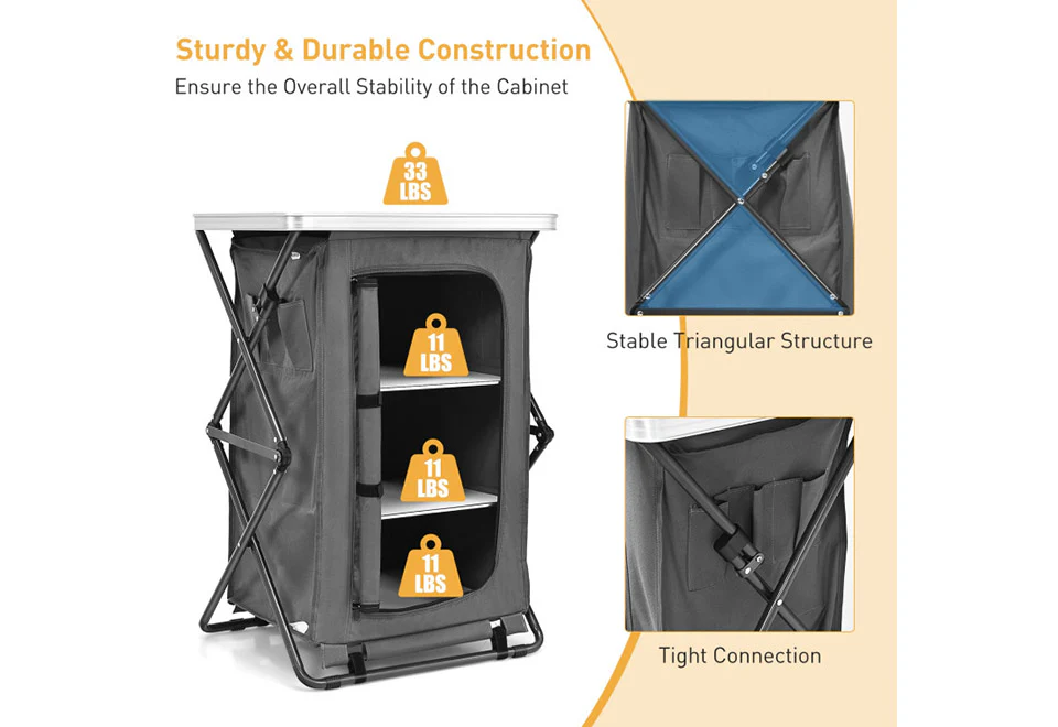 Folding Pop-Up Cupboard - Image 9