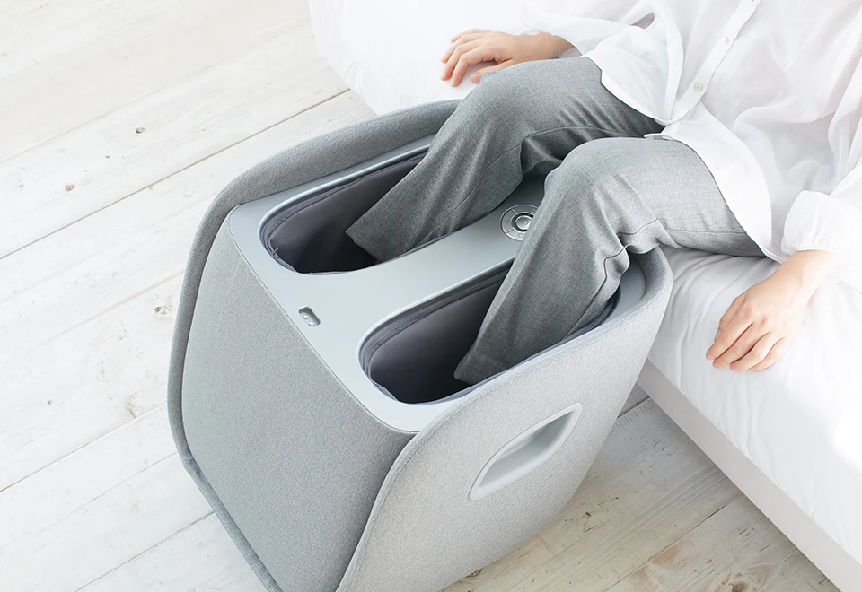 Foot and Calf Massaging Ottoman