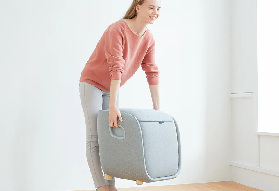 Foot and Calf Massaging Ottoman - Image 6