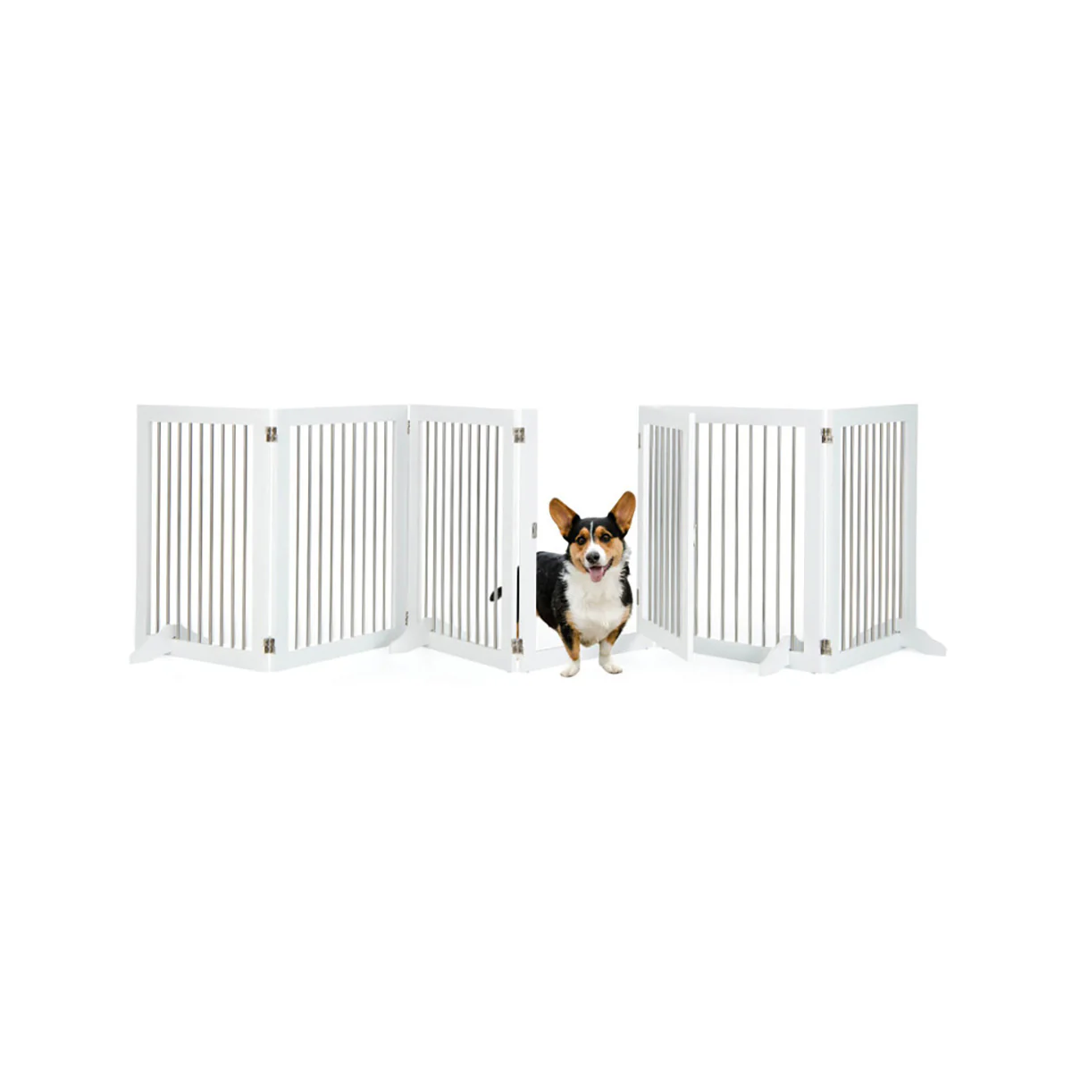 Freestanding 6-Panel Dog Gate - Image 2