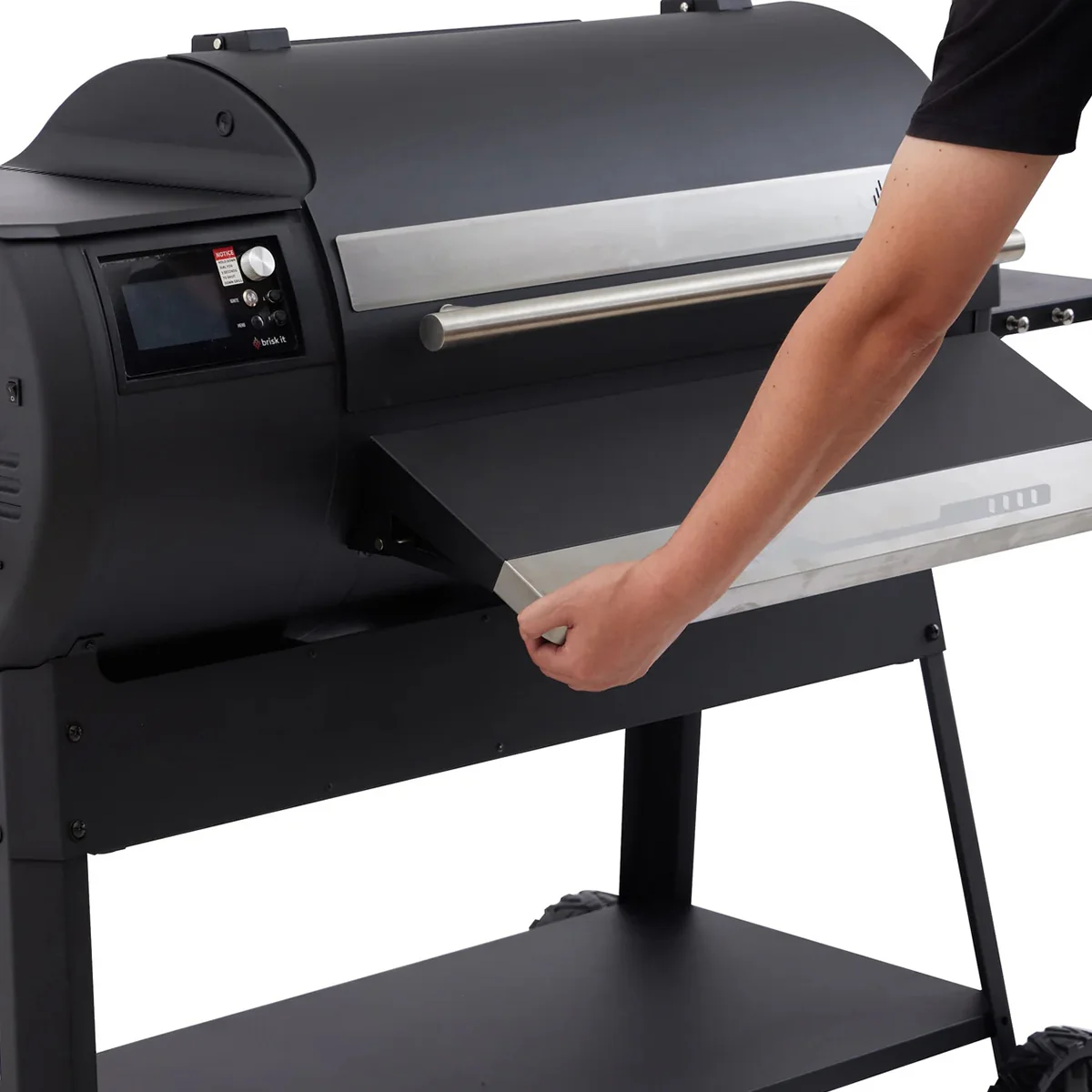 Front Folding Shelf for Smart Wood Pellet Smoker Grill - Image 5