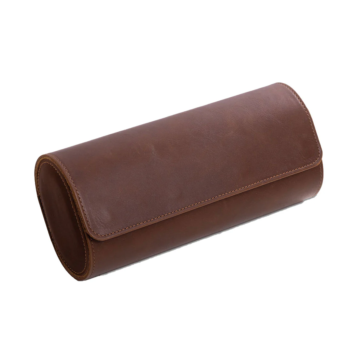 Genuine Leather Watch Roll for 3 Watches - Image 2