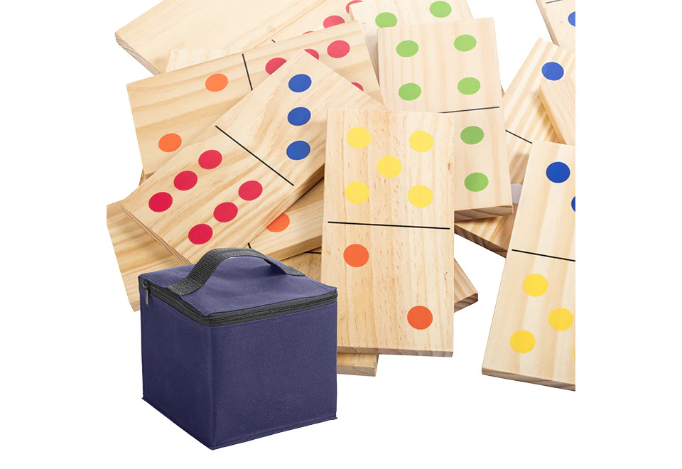 Giant Wooden Yard Domino Set - Image 2