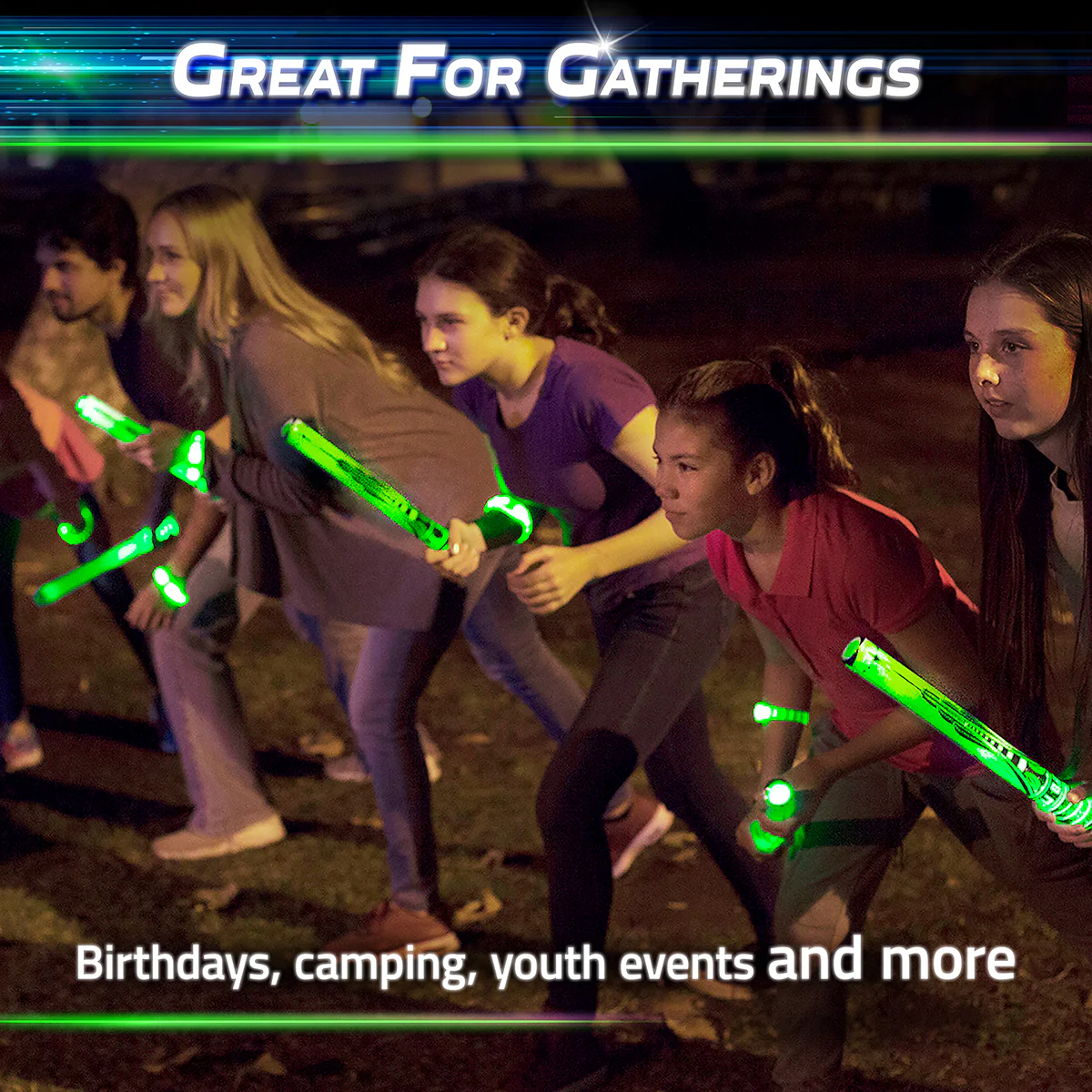 Glow Battle Light-Up Sword Game - Image 2