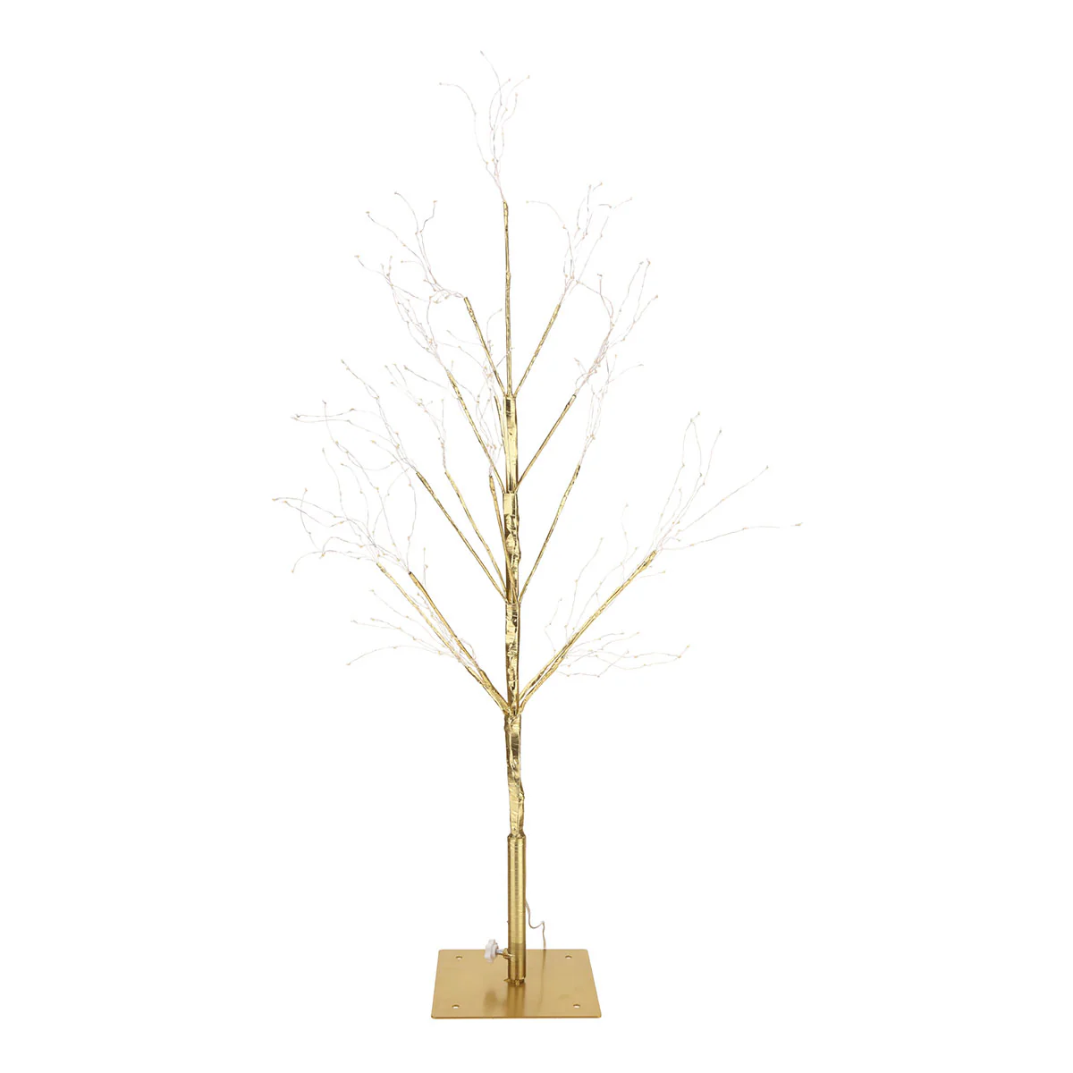 Gold Lighted Birch Tree - Image 3