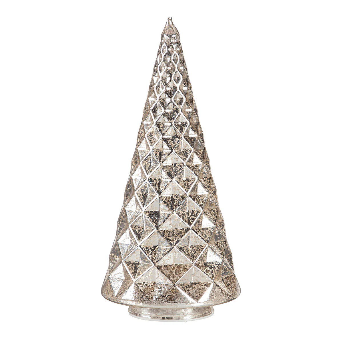 Gold Lighted Christmas Trees (Set of 5) - Image 2