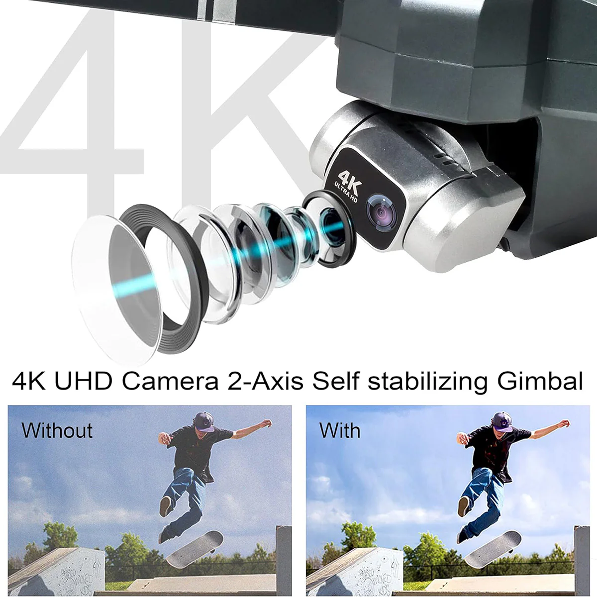 GPS Drone with 4K UHD Camera - Image 2