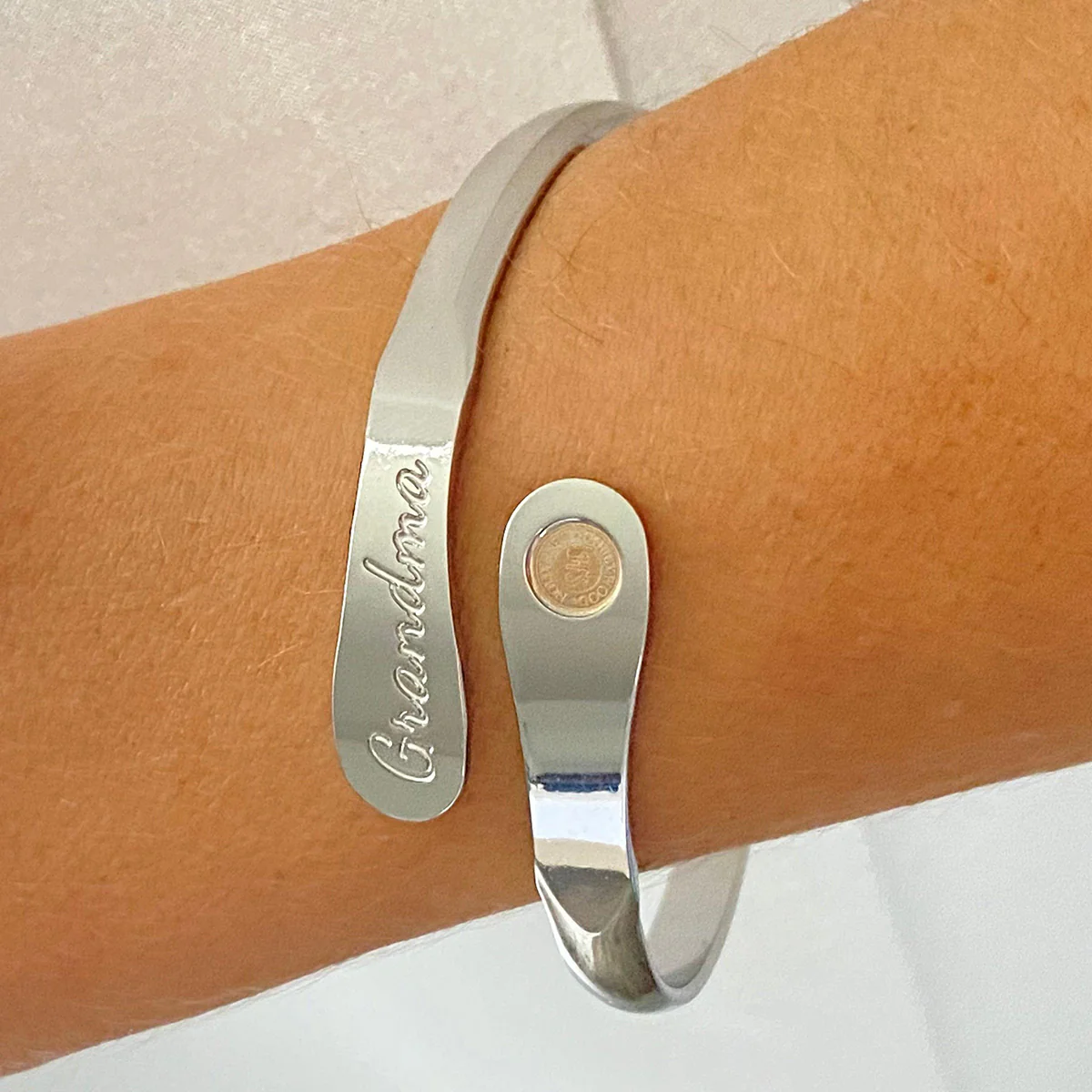 Grandma’s Love Engraved Bracelet