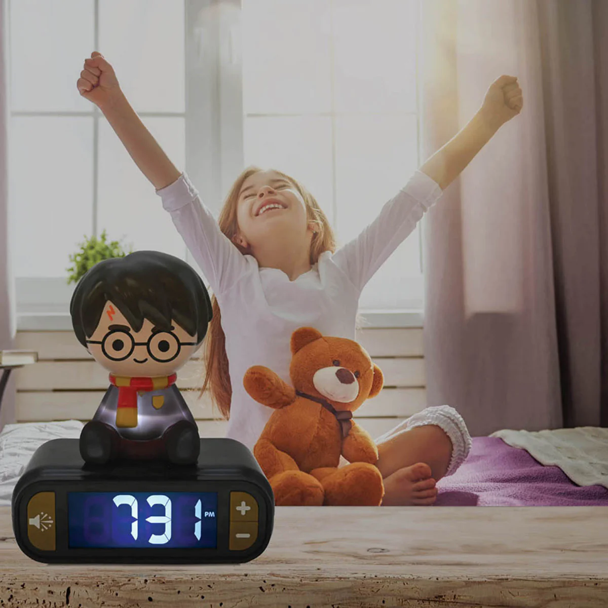 Harry Potter Digital Alarm Clock with Nightlight - Image 4