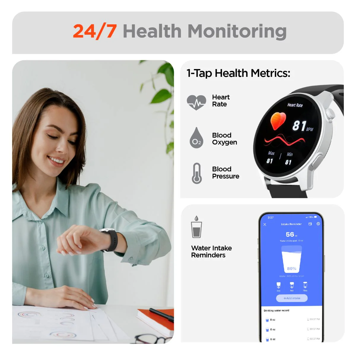 Health Monitor SmartWatch - Image 10