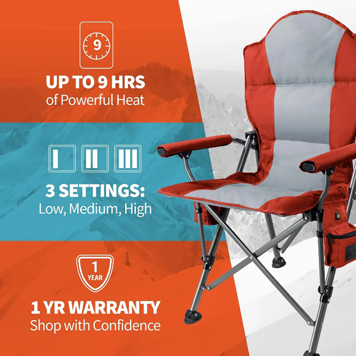 Heated Camping Chair - Image 6