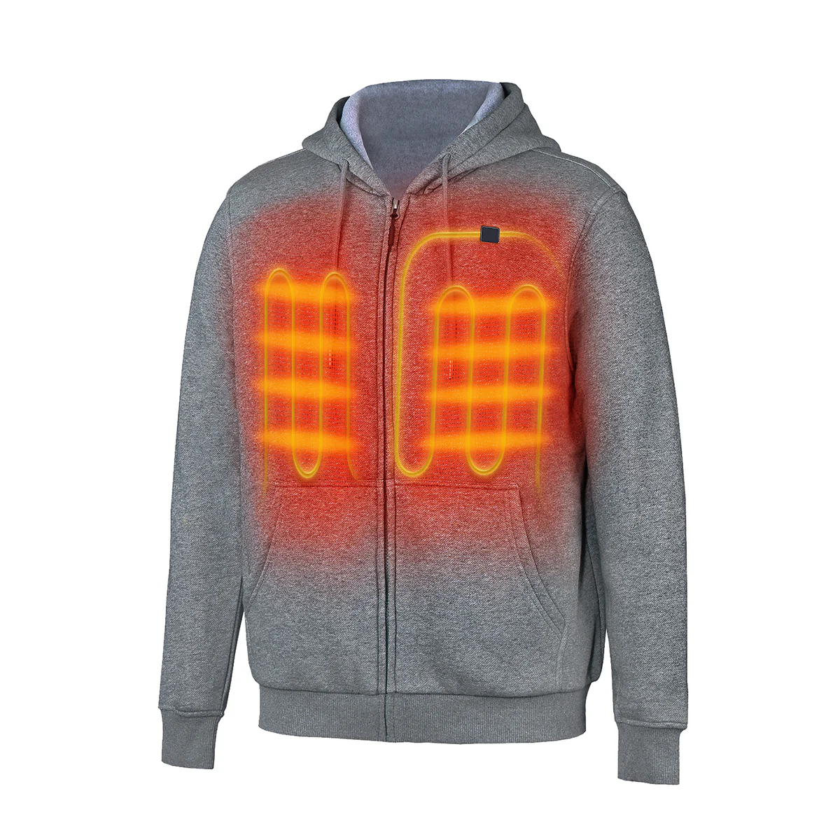 Heated Zip-Up Hoodie - Image 2