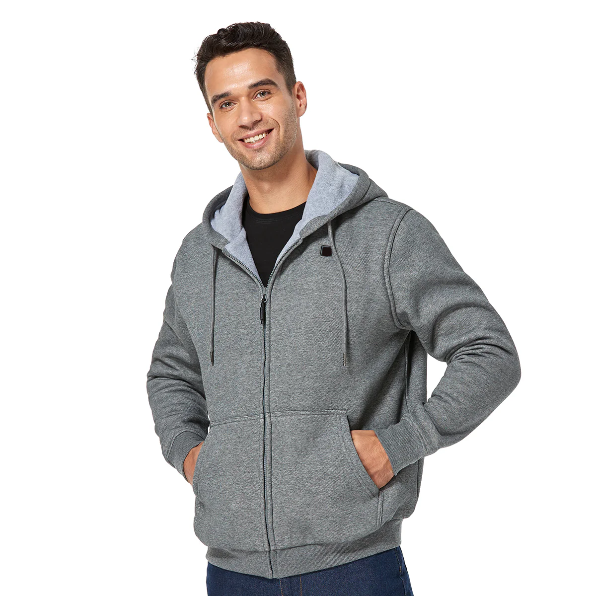 Heated Zip-Up Hoodie - Image 5