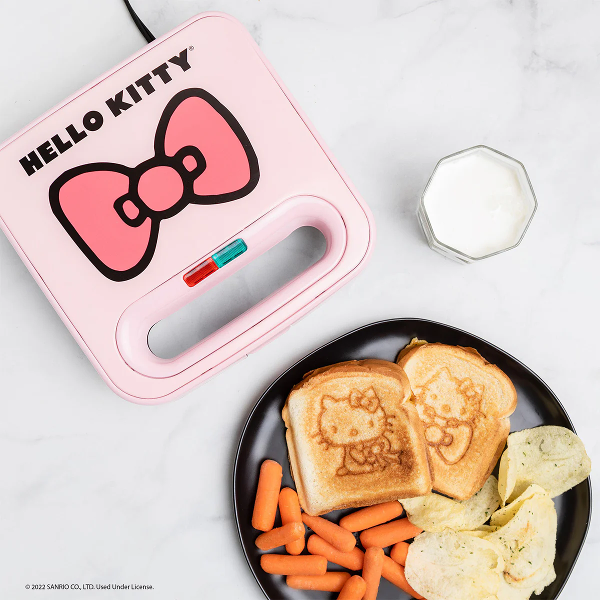 Hello Kitty Pink Grilled Cheese Sandwich Maker