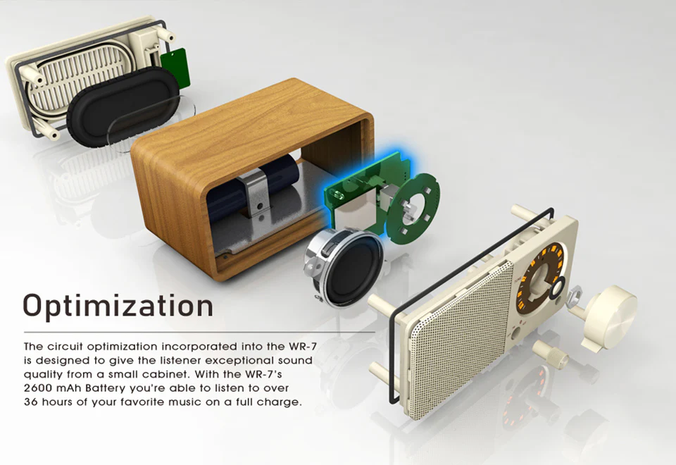 Iconic Tabletop Radio and Bluetooth Speaker - Image 14