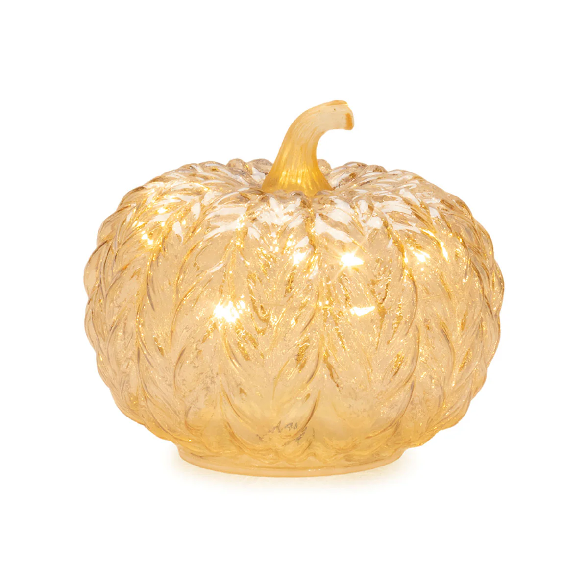 Illuminated Textured Pumpkin Set (Set of 3) - Image 3