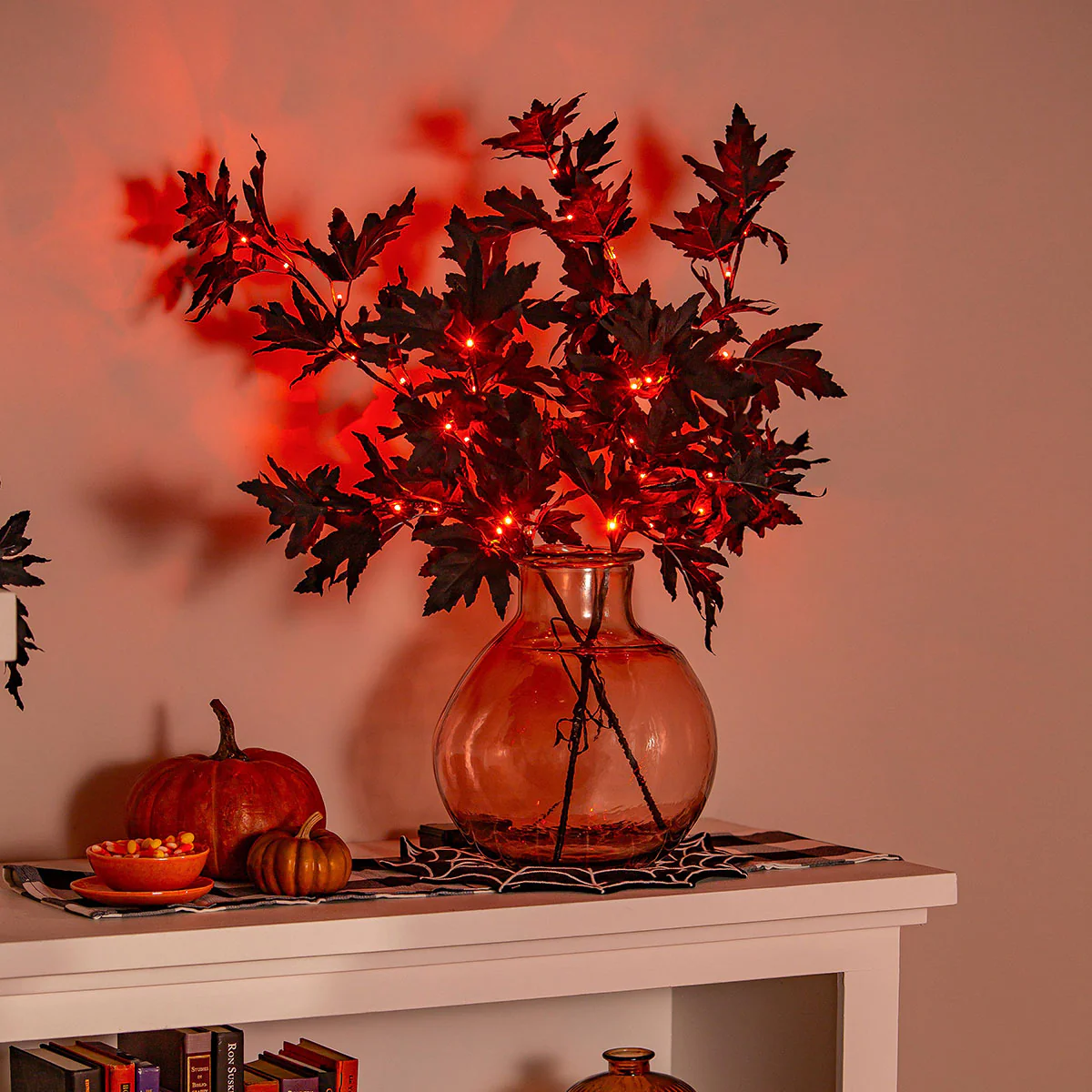 Indoor/Outdoor LED Black Maple Branch - Image 3