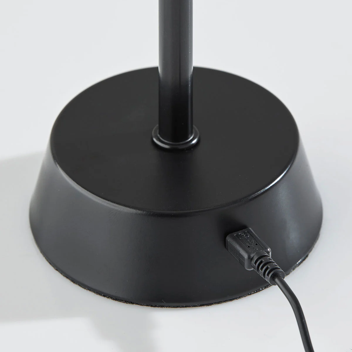 Indoor/Outdoor LED Table Lamp with Pleated Shade - Image 6