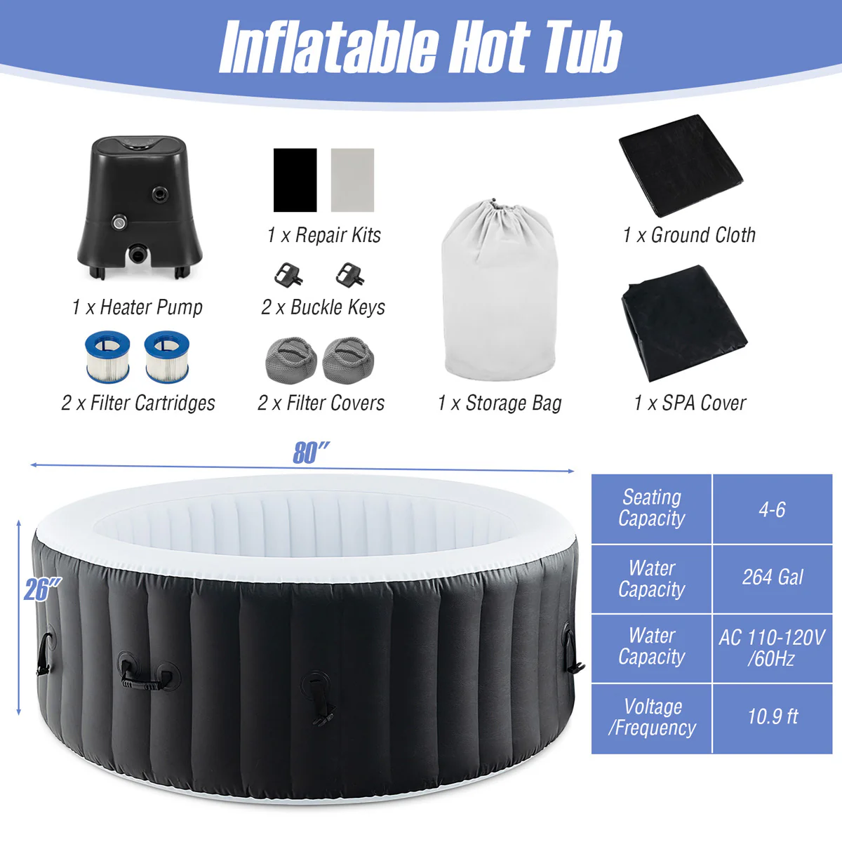 Inflatable Hot Tub - Image 10