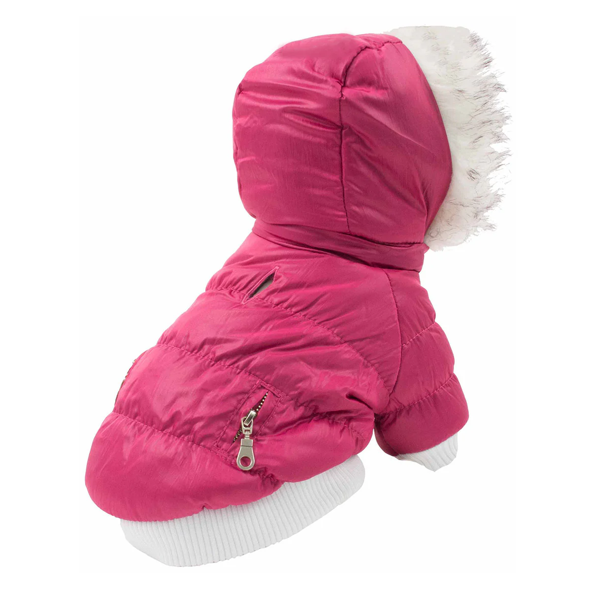 Insulated Dog Coat Parka with Removable Hood - Image 11