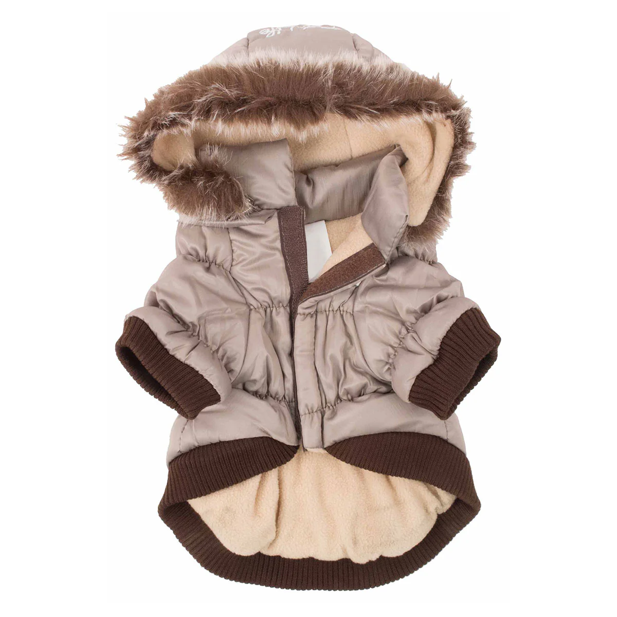 Insulated Dog Coat Parka with Removable Hood - Image 5