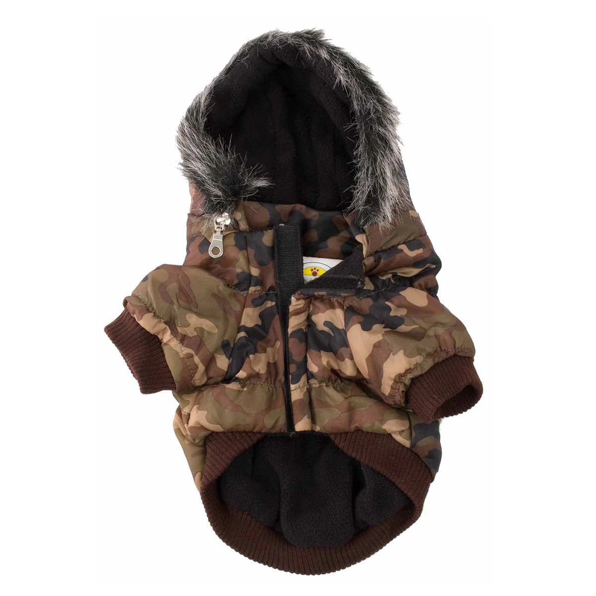 Insulated Dog Coat Parka with Removable Hood - Image 9
