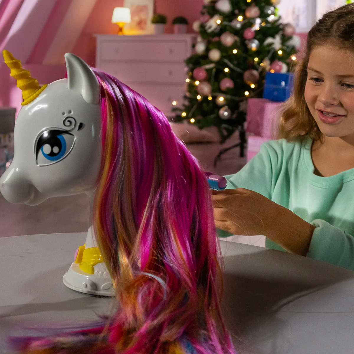 Interactive Unicorn Styling Head