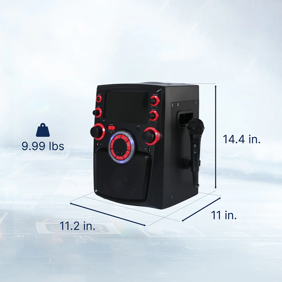 Karaoke Party Speaker with 7'' Display - Image 4