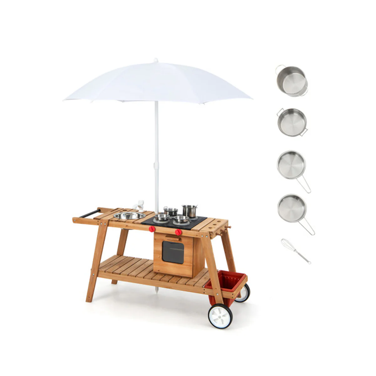 Kids Play Trolley with Sun Proof Umbrella - Image 18
