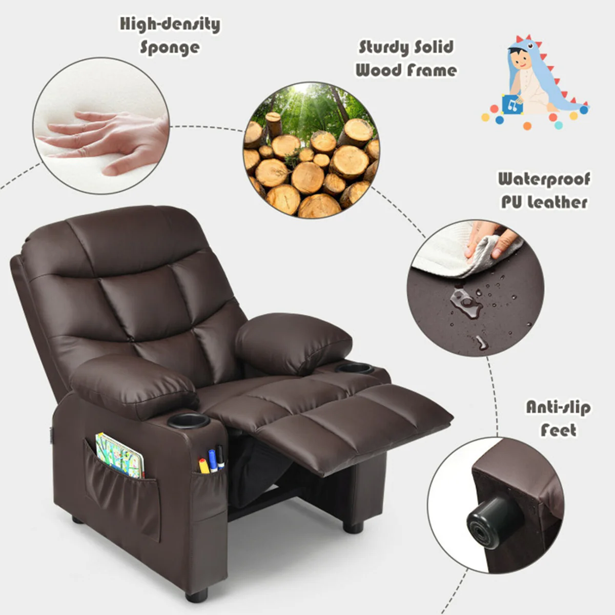 Kids Recliner Chair - Image 4