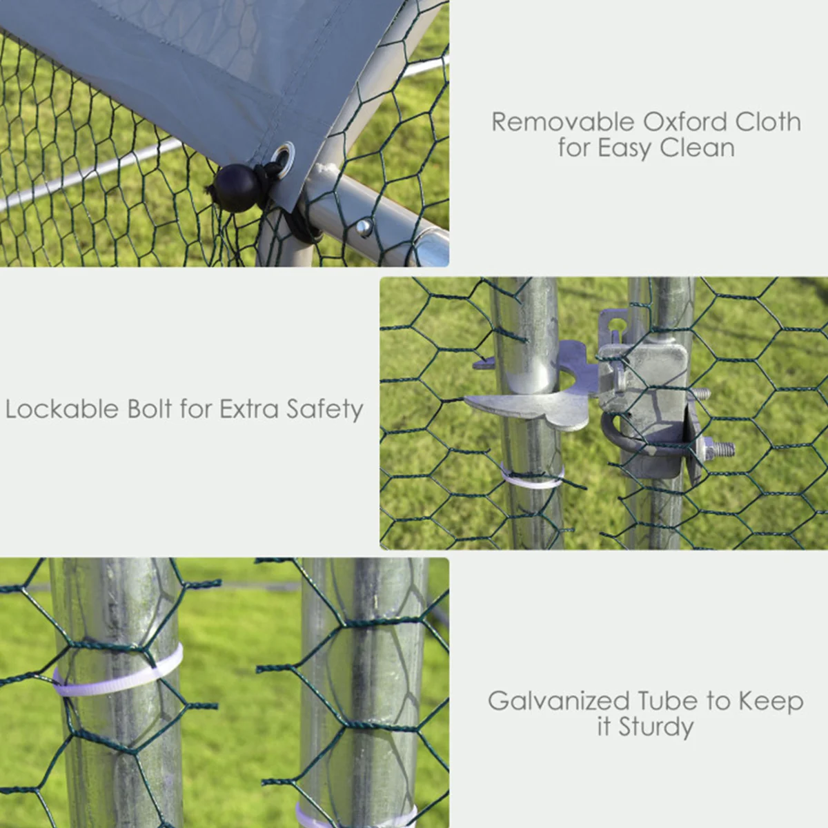 Large Walk In Chicken Run Cage - Image 5