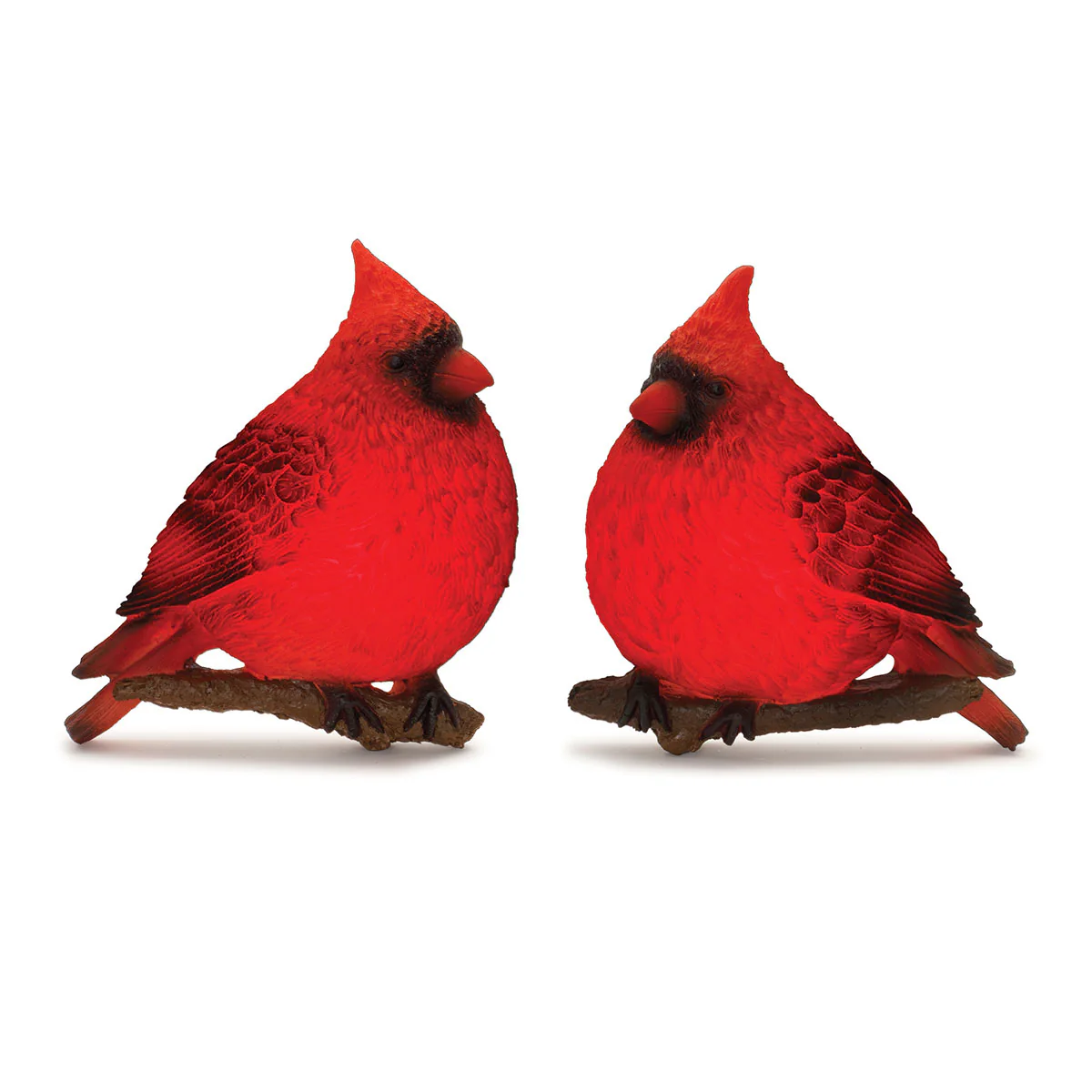 LED Cardinal Bird Wall Hanging (Set of 2) - Image 2