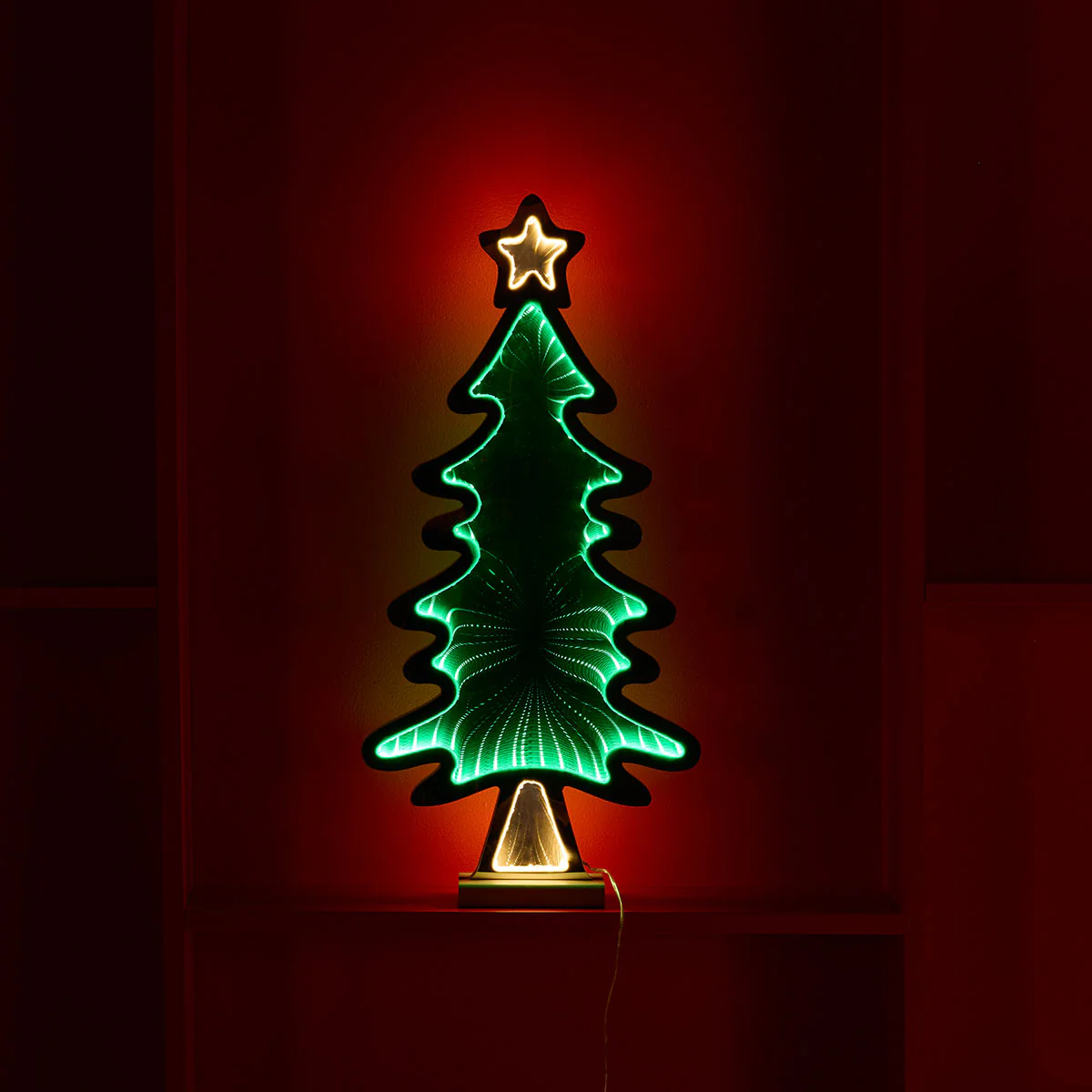 LED Christmas Tree Infinity Light - Image 3