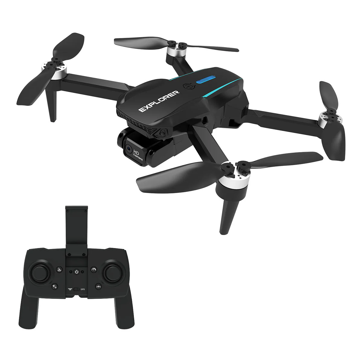 LED Dual Camera Drone - Image 2