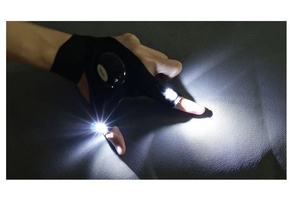 LED Flashlight Gloves (Set of 2) - Image 6