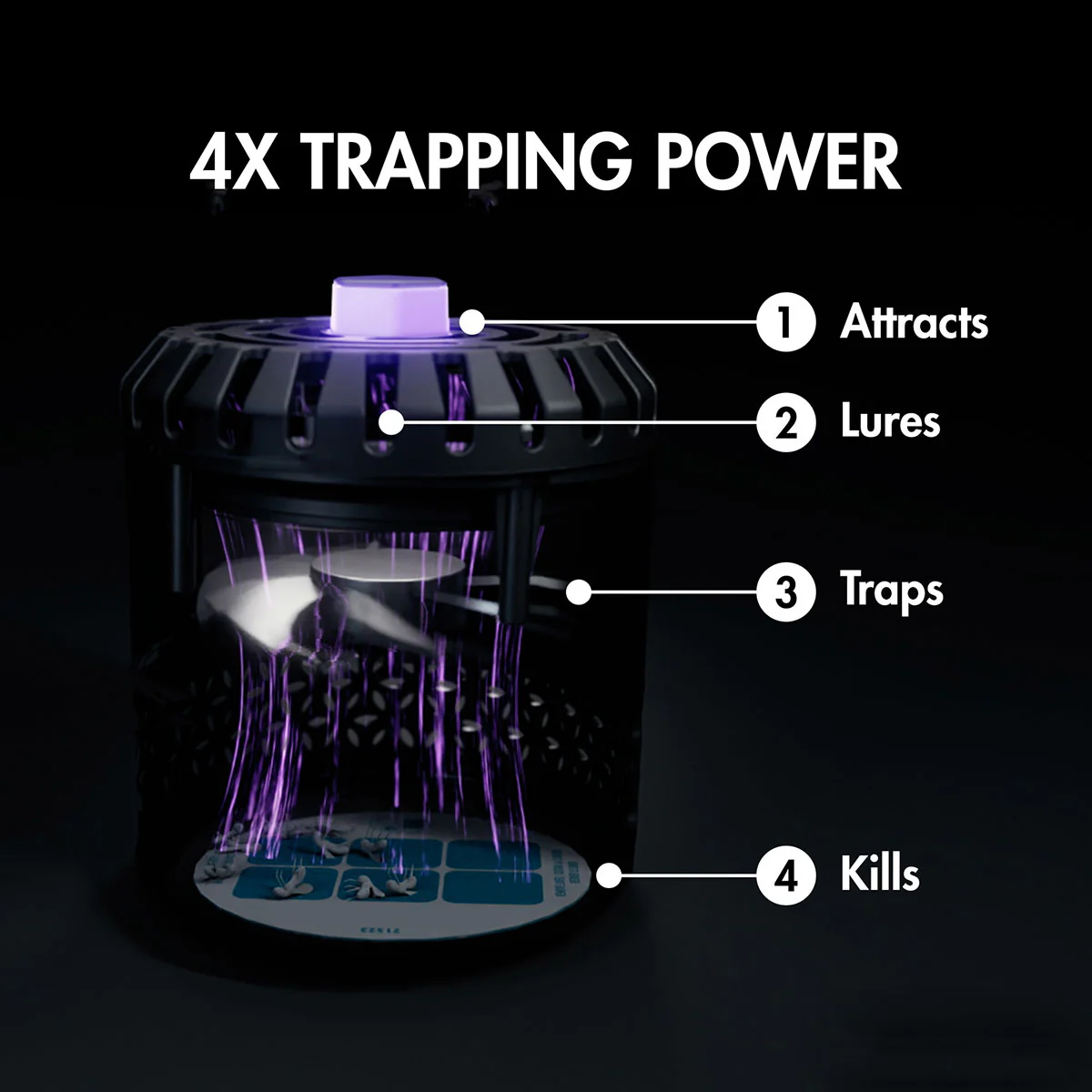 LED Indoor Fruit Fly Trap - Image 3
