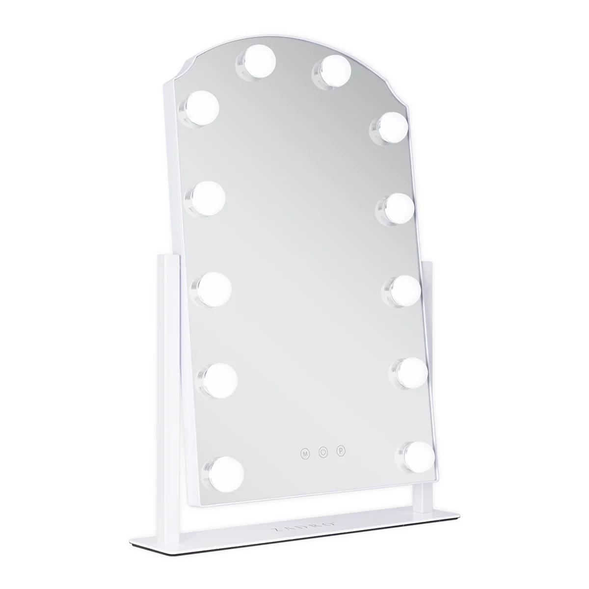 LED Scalloped Hollywood Mirror